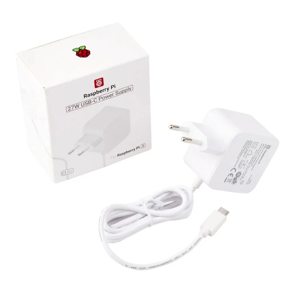 Raspberry Pi 5 27W Usb-C Güç Adaptörü